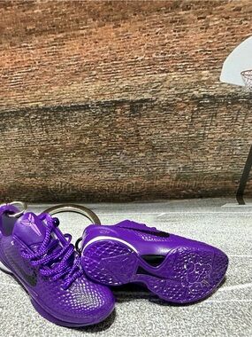 Nike Kobe Purple Sneakers Miniature Keychain Collectible